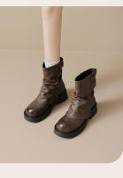 Botas de Mujer Estilo Británico Martin Augustine Nueva Primavera y Otoño Plataforma - details 4