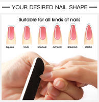 NAILWIND-lima de uñas con forma de borde, tiras de lijado de doble cara para manicura, herramienta para el cuidado de las uñas, 100/180 - details 3
