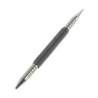 Juego de clavos sin martillo de doble cabeza, perforador de agujeros centrales, herramienta de resorte de pasador de puerta, broca de marcado con resorte de Metal, carpintería - details 6