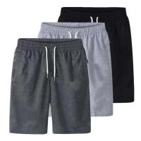 Bolsillos deportivos para hombre, pantalones cortos de playa, corte holgado, cremallera - details 0