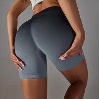 Hamidou-pantalones cortos de Yoga para mujer, Shorts para correr, ciclismo, transpirables, cintura alta, entrenamiento, gimnasio, Verano - details 13