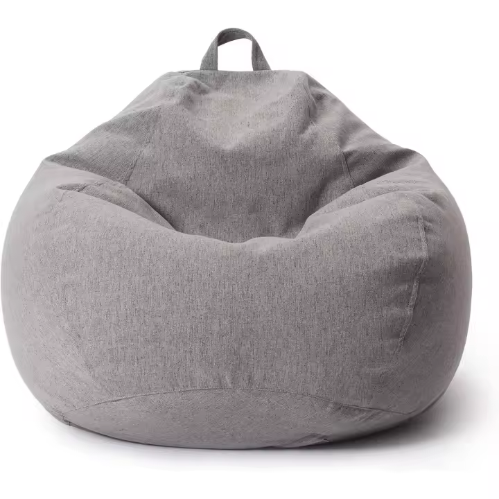 Puff Pera Comfort Line Tamaño 70x80x50cm Sillón Relax Moldeable Volumen 120 litros - 1