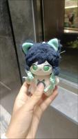 Mini Genshin Impact Venti WenDi Idol, muñeco de algodón de 10cm, muñecos de estrella de peluche, figura de juguete, regalo de cumpleaños - details 5
