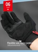 Guantes de fibra de carbono para motocicleta, manoplas transpirables para pantalla táctil, Gant Handschoenen, Rekawice - details 7