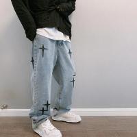 Jeans de Pierna Ancha y Estilo Callejero Nuevo 2025 Pantalones Cargo de Denim Suelto y Casual con Estilo Coreano - details 7