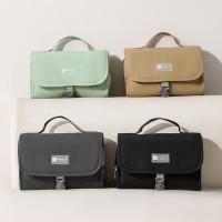Bolsa de artículos de tocador separada en seco y húmedo de gran capacidad, bolsa de cosméticos grande impermeable desmontable, bolsa colgante plegable - details 18