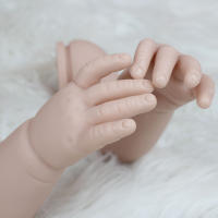 Accesorios de bebé Reborn de 26 pulgadas, Kit de bricolaje en blanco de 65 CM, princesa para niños pequeños, Color fresco, tacto suave, pieza de muñeca sin terminar sin pintar - details 8