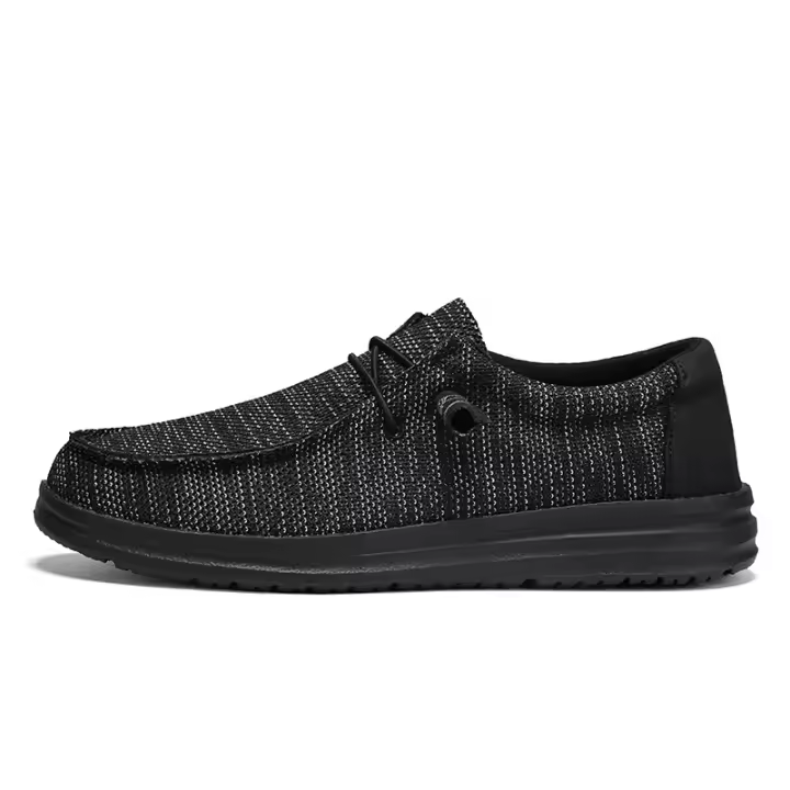 Los hombres viejos zapatos de tela de Beijing pedal plataforma de los hombres mocasines. - 1