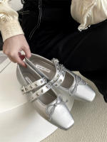 Zapatos Mary Jane de tacón grueso, estilo francés, nuevos, elegantes, de noche, con punta cuadrada y boca ligera, para mujer. - details 23