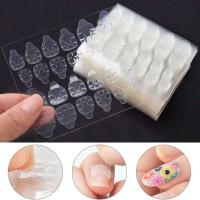 240 UDS cinta adhesiva de doble cara adhesiva punta falsa almohadilla de gel transparente prensada en la manicura de uñas 23 - details 0
