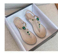 Sandalias romanas informales bohemias de verano con punta redonda y plataforma abierta para mujer - details 3