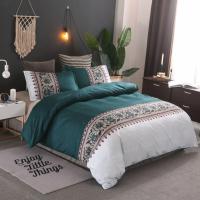 Juego de Ropa de Cama de Lujo Sólido Estilo Nórdico para Pareja con Funda de Edredón Individual Doble Cubierta de Tatami Tamaño Twin Full Queen King - details 0
