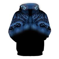Sudadera con capucha de manga larga estampada para hombre, ropa deportiva de moda - details 11