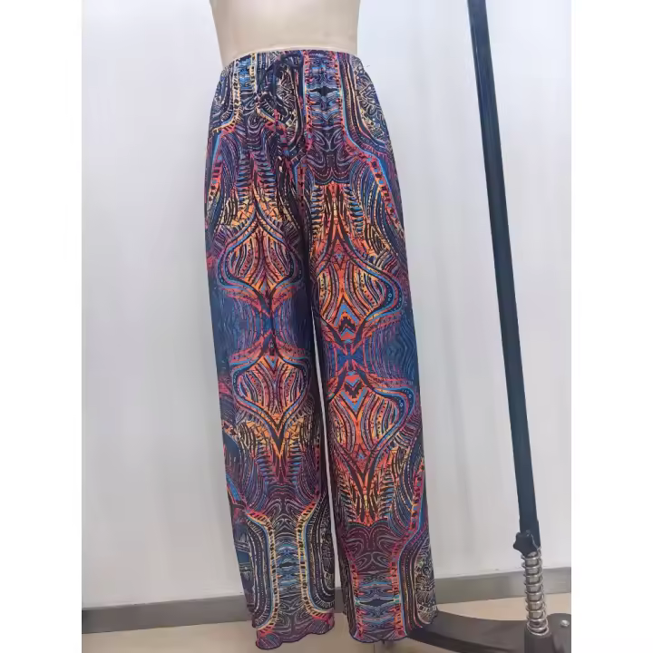 Pantalones de playa holgados con protección solar para mujer. - 1