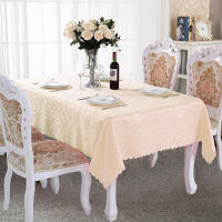 Cubierta protectora para mesa de comedor, mantel Jacquard rectangular ecológico, tela para boda, restaurante, reciclado, moderno - details 9