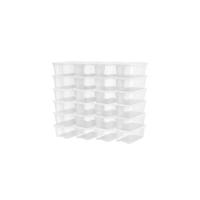 Organizador de Zapatos de Plástico Moderno Transparente, Apilable, Ahorro de Espacio, Duradero, Fácil de Limpiar Tamaño Máximo 46.28x36x22 cm - details 5