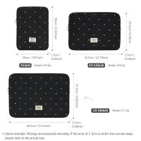 Funda para portátil para MacBook Air 13, funda de 13-14 pulgadas, funda acolchada para portátil de 15-16 pulgadas, funda bonita para portátil de 9-11 pulgadas, funda para tableta de 9-11 pulgadas, bolso para chica - details 1