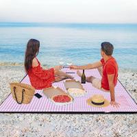 Manta de picnic para exteriores, impermeable, extragrande, esterilla de camping, 4 mm de grosor, 3 capas, embalaje enrollable - details 8