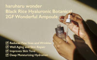haruharu wonder Black Rice Hyaluronic Botanical 2GF Wonderful Ampoule