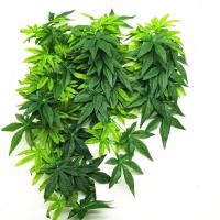 Decoración de terrario de lagartos y reptiles de vid Artificial, hojas colgantes falsas, acuario, planta de reptiles, pecera, adorno para terrario - details 8