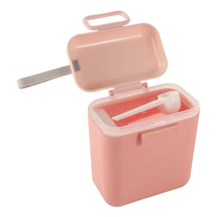 Caja de almacenamiento de alimentos para bebés, contenedor de aperitivos, leche en polvo, cereales esenciales, al aire libre, nuevo - 1