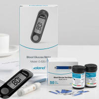 Medidor de glucosa en sangre tipo bolígrafo Sin código ajustable Medición de 5 segundos Gran almacenamiento pequeño fácil de transportar Medidor de glucosa conveniente - details 13