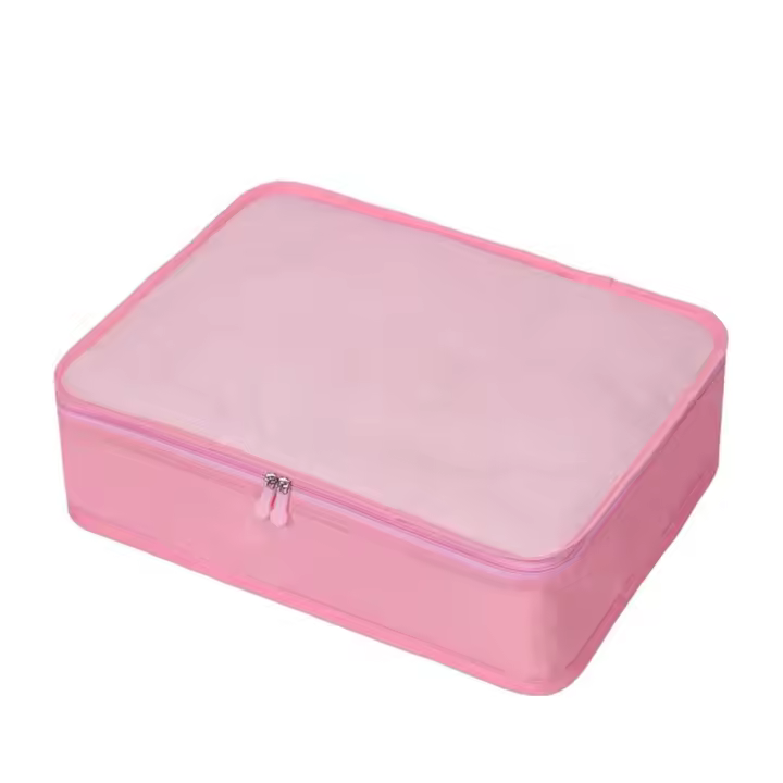 Bolsa de almacenamiento de ropa de viaje de tela Oxford, sistema de cubos, organizador de maleta de viaje impermeable, gran capacidad, a prueba de polvo - 1