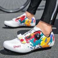 Zapatillas De Ciclismo Para Hombre, Zapatos Deportivos De Carbono Para Bicicleta De Velocidad, Tacos Planos De Carreras De Montaña Para Mujer, Calzado De Ciclismo De Carretera MTB - details 6