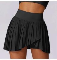 Falda deportiva con bolsillo Cloud Rise para niñas, faldas plisadas para correr, tenis, mujeres, gimnasio, entrenamiento, pantalones cortos Fiess, faldas de Golf de cintura alta - details 25