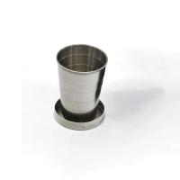 Copa de vino telescópica de 75ml, taza de bebida de té ultra pequeña plegable de acero inoxidable 201, villa de turismo para picnic y camping - details 3
