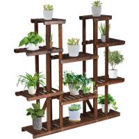 Estantería de 6 Niveles para Plantas de Madera Soporte Interior para Macetas - details 9