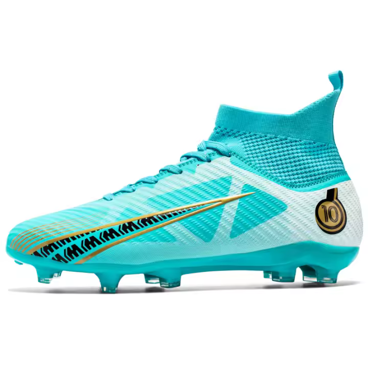 Botas de Fútbol para Hombres, Mujeres y Niños Zapatos de Futbol Multitacos Tacones de Sala - 1