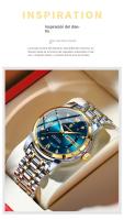 POEDAGAR Reloj de Hombre Impermeable Doble Calendario Cuarzo Luminoso Marca de Joyería Casual - details 2