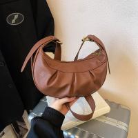 Bolso cruzado plisado de estilo coreano, bolso ligero de Color sólido de PU, bolso de mano de cuero suave, bolso de hombro para mujer - details 19