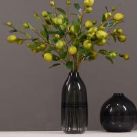 Rama de limón Artificial de lujo, árbol frutal de simulación de plástico elegante, fruta de limón Artificial hecha a mano para interiores y exteriores - details 13