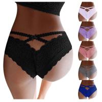 Ropa Interior Sexy de Cintura Alta OLOEY Perforada Perspectiva, Cruzada Espalda, Marca OLOEY - details 1