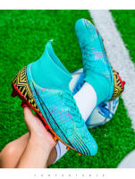 Botas de fútbol profesionales AG para hombres, zapatos de fútbol para niños, tacos altos para el tobillo, zapatillas de fútbol de hierba, zapatos de entrenamiento de Futsal, gran oferta - details 16