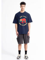 Camisetas casuales de dibujos animados para hombres, ropa Beatable, moda Uban, camisetas de bandas, infelices en lugar de enojados. - details 4