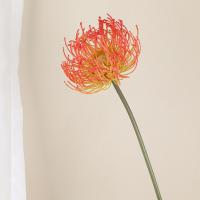Flor de Leucospermum Artificial de tacto Real, elegante, hecha a mano, garra de cangrejo, crisantemos, alfiletero de plástico, rama de flor - details 9