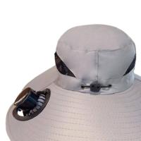 Gorra de Protección Ligera con Escudo Solar Recargable, Ancho, Para Hombres y Mujeres - details 4
