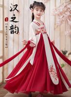 Disfraz Tang antiguo Hanfu para niños, nuevo vestido de Súper Hada de estilo antiguo chino de verano para niñas pequeñas - details 0