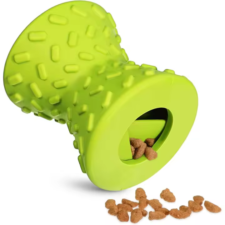 Alimentador con Mancuernas para Perros, Juguetes para mascotas, dispensador de Comida, Tabla - 1