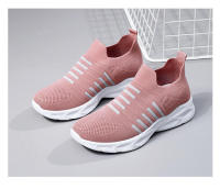 Nuevas zapatillas de deporte de punto transpirables para mujer, zapatos para correr informales antideslizantes - details 20