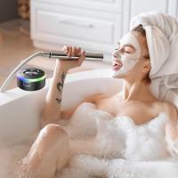 Altavoz Bluetooth Portátil IPX7 Impermeable con Ventosa, Luces LED Multicolor, Radio FM, Sonido 360 °   Estéreo, 5h Autonomía, Bajo Profundo, Ideal para Ducha, Viajes y Exteriores (Italia 2025 nuevos productos están a la venta) - details 7