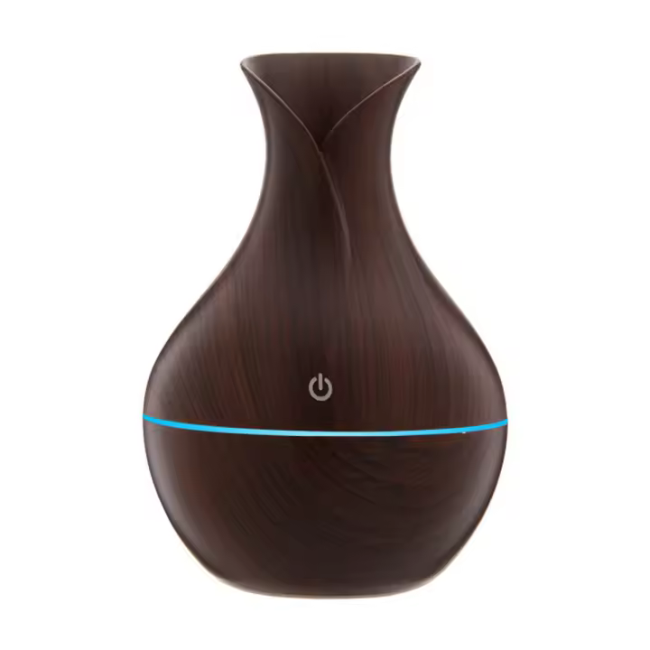 Difusor de aroma de Grano de Madera de 200 ml, humididiador de Niebla fría - 1
