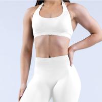 Sujetador deportivo sin costuras para mujer, ropa deportiva de secado rápido con Espalda descubierta, alta elasticidad, a prueba de golpes, para Yoga - details 31