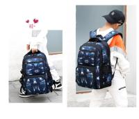 Mochilas Escolares para Niños de 3 Piezas Resistentes al Agua de Nylon para Adolescentes Bolso de Almuerzo Bolsa de Lápices - details 2