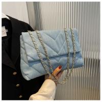 Bolso Vaquero De Mujer, Bolso De Hombro Azul, Maletín, Bandolera, Gran Capacidad, Bolso De Calle - details 24