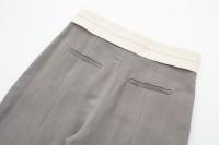 TRAFZA-Conjunto de 2 piezas de moda para mujer, pantalones sueltos informales elegantes Vintage + traje de viaje Sexy con cuello en V para vacaciones, novedad de verano - details 9