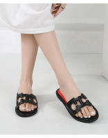 Sandalias de moda de verano 2025, chanclas de playa de una tira, zapatos planos de viaje para mujer - details 24
